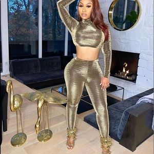 Shane Justin ‘Liquid Metal’ Set - XSmall